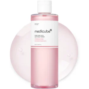 تونر ميديكيوب الوردي المهدئ – Medicube PDRN Pink Cica Soothing Toner
