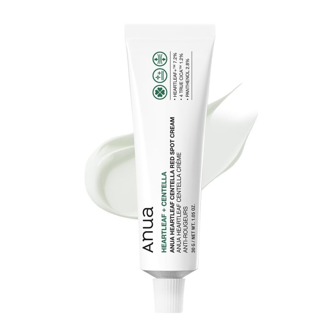 كريم انوا هارتليف سينتلا لعلاج وتهدئة البشرة الحمراء - anua Heartleaf Centella Red Spot Cream