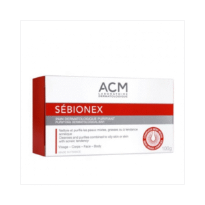 صابونة تنظيف علاجي للبشرة الدهنية - ACM Sébionex – Purifying Dermatological Bar