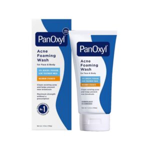 غسول بانوكسيل لعلاج حب الشباب – قوة قصوى 10% بنزويل بيروكسيد - PanOxyl Acne Foaming Wash – Maximum Strength 10% Benzoyl Peroxide